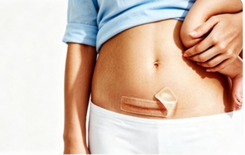 सिजेरियन सेक्शन स्क्यायर केयरको लागि सुरक्षित हर्मोन-मुक्त CmallBio सिलिकॉन स्क्यार प्याच