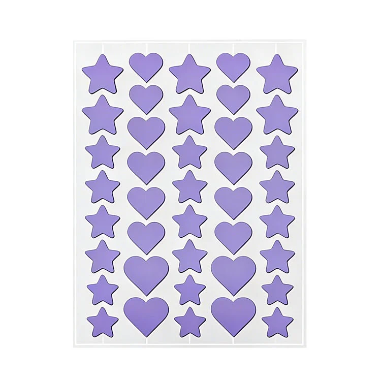 उपचारको लागि प्यारा स्टार पिम्पल प्याचहरू